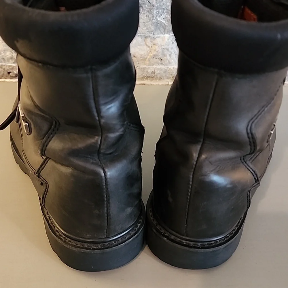 Harley-Davidson Men's Black Leather Boots